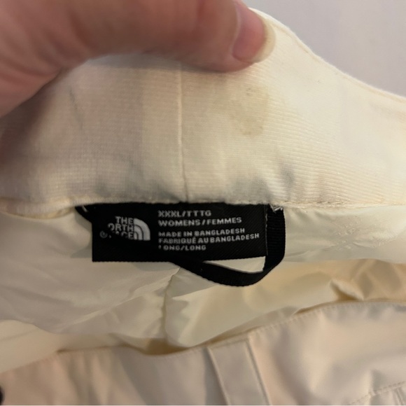 The North Face Women’s Cream Snow Ski Winter Outdoor Dryvent Pants XXXL Long - Picture 10 of 11